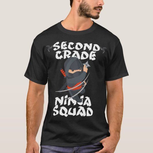 tweede rang ninja squad t-shirt (Voorkant)