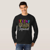 Tweede rang: terug naar school 2e graad t-shirt (Voorkant volledig)