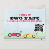 Tweede rangeertuig voor thuisrijtuig — Snel nummer Briefkaart (Voorkant)