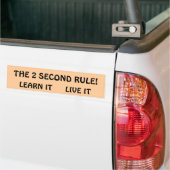 Tweede regel bumpersticker (Op Truck)