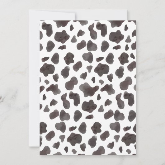 Tweede Rodeo Bows Roze Cowgirl Verjaardag Kaart (Achterkant)