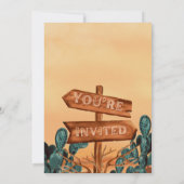 Tweede Rodeo - Cowboy 2e verjaardag Kaart (Achterkant)