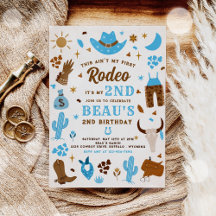 Tweede Rodeo Cowboy Wild West Birthday Party