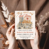 Tweede Rodeo Westerne Cowboy 2e verjaardag Kaart