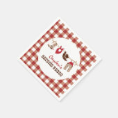 Tweede Rodeo Westerne Cowboy 2e verjaardag Servet (Hoek)