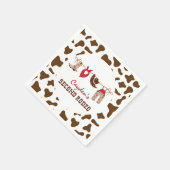 Tweede Rodeo Westerne Cowboy 2e Verjaardag Servet (Hoek)