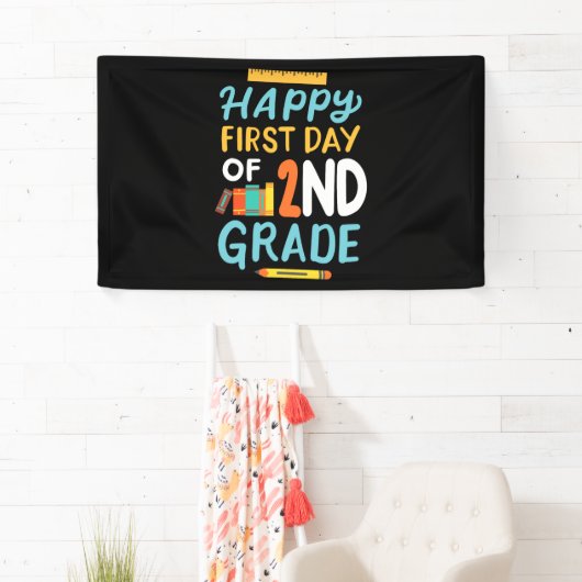 Tweede schooljaar spandoek (Insitu)