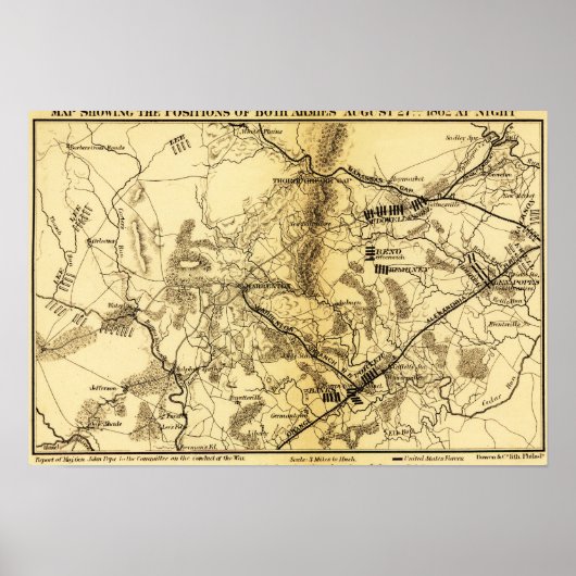 Tweede slag bij Bull Run 3 Poster (Voorkant)