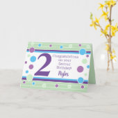 Tweede speciale vogelkaart! kaart (Gele Bloem)