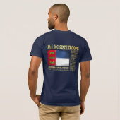 Tweede staatstroepen van de NC (BA2) T-shirt (Achterkant volledig)