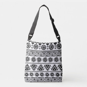 Tweede stam etnische, naadloze patroon. crossbody tas