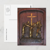 Tweede station van het kruis briefkaart (Voorkant / Achterkant)
