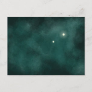 Tweede ster naar rechts Briefkaart