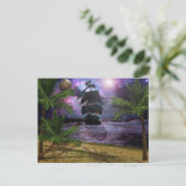 Tweede ster rechts. briefkaart (Staand voorkant)