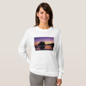 Tweede strand bij schemering, Olympic NP, WA, USA T-shirt (Voorkant volledig)