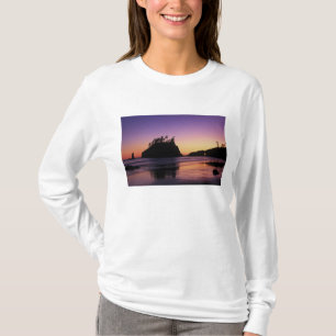 Tweede strand bij schemering, Olympic NP, WA, USA T-shirt