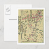 Tweede strijd tegen Bull Run 2 Briefkaart (Voorkant / Achterkant)