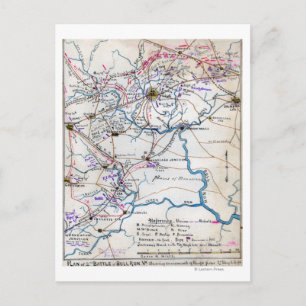 Tweede strijd tegen Bull Run 4 Briefkaart