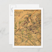 Tweede strijd tegen Bull Run Briefkaart (Voorkant / Achterkant)