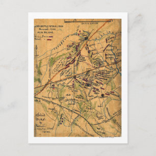 Tweede strijd tegen Bull Run Briefkaart