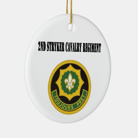 Tweede Stryker Cavalry Regiment Ornament (Rechts)