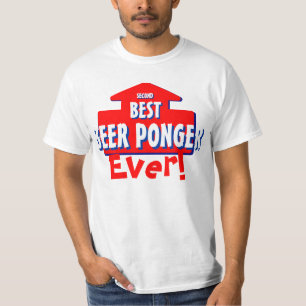 Tweede T-shirt voor beste beer Ponger Ever Funny