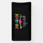 Tweede team lerarenopleiding tweede klas spandoek (Verticaal)