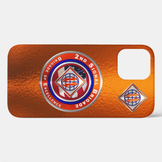 Tweede Theater Signal Brigade Gepersonaliseerd Case-Mate iPhone Case (Achterkant (horizontaal))