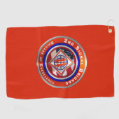 Tweede Theater Signal Brigade Golfhanddoek (Horizontaal)