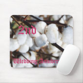 Tweede trouwdag - Katoen Muismat (Met muis)