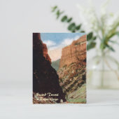 Tweede tunnel in het Royal Gorge Briefkaart (Staand voorkant)