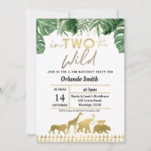 Tweede uitnodiging van de dag in twee in het wild  (Voorkant)