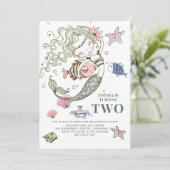 Tweede uitnodiging van de Zeemeermin (Staand voorkant)