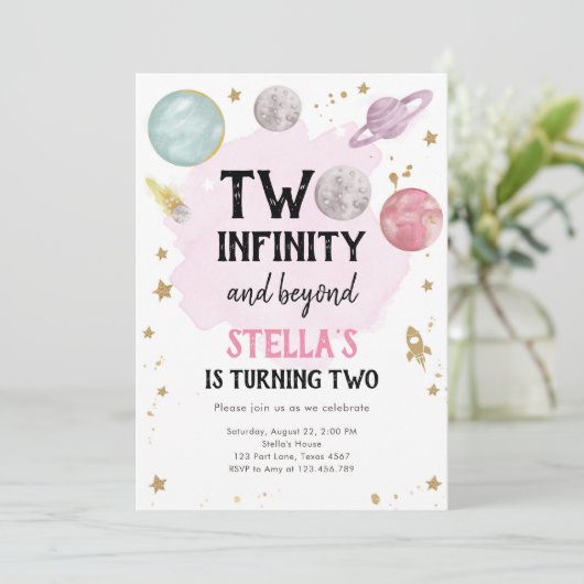 Tweede uitnodiging voor buitenruimtevaartuig (Staand voorkant)