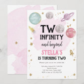 Tweede uitnodiging voor buitenruimtevaartuig (Voorkant / Achterkant)