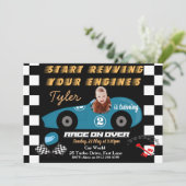 Tweede uitnodiging voor de lancering van de bus (Staand voorkant)