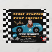 Tweede uitnodiging voor de lancering van de bus (Voorkant / Achterkant)