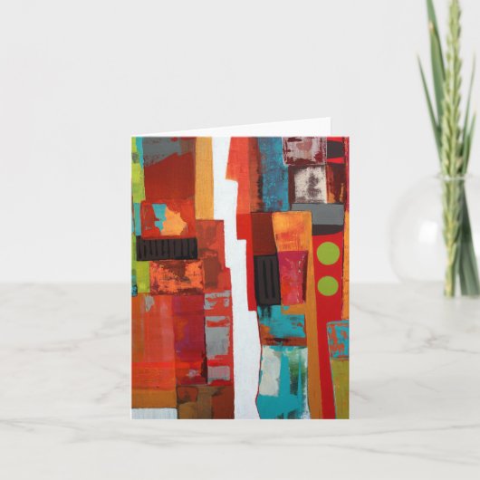 Tweede verhaal Blanco Note Kaart (Voorkant)