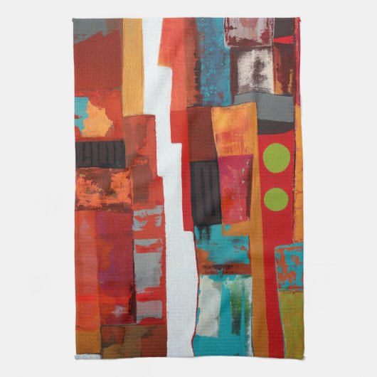 Tweede verhaal keukenhanddoek (Verticaal)