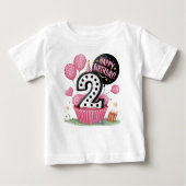 Tweede verjaardag Cupcake (Voorkant)