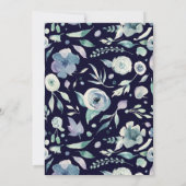 Tweede verjaardag floraal goud in de bergen (Achterkant)