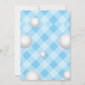 Tweede verjaardag Golf Kaart (Achterkant)