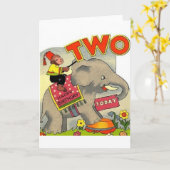  tweede verjaardag Kaart (Gele Bloem)