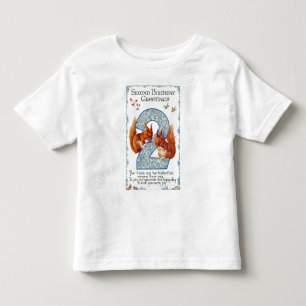 Tweede verjaardag kinder shirts