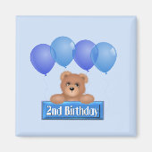 Tweede verjaardag magneet (Voorkant)