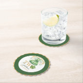 Tweede verjaardag St Patrick's Day gepersonaliseer Kartonnen Onderzetters (Insitu)