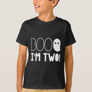 Tweede verjaardag twee jaar oud Boo, ik ben twee! T-shirt