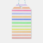 Tweede verjaardag van de bietenvrucht cadeaulabel (Achterkant)