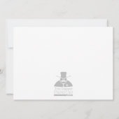 Tweede verjaardag van de eerste uitnodiging van de (Achterkant)