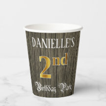 Tweede verjaardag van de Faux Gold & Faux Wood